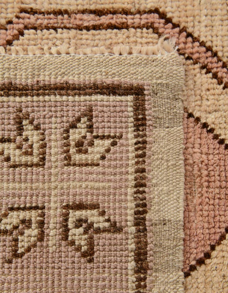 Detail image of  2' 9 x 10' 4  Hand Knotted Oushak Wool Runner Rug