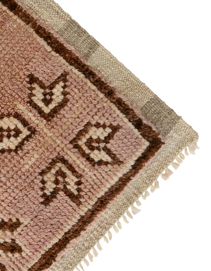 Detail image of  2' 9 x 10' 4  Hand Knotted Oushak Wool Runner Rug