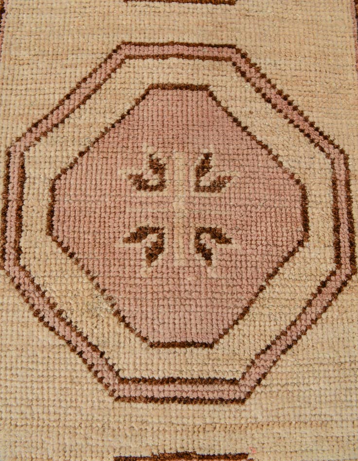 Detail image of  2' 9 x 10' 4  Hand Knotted Oushak Wool Runner Rug