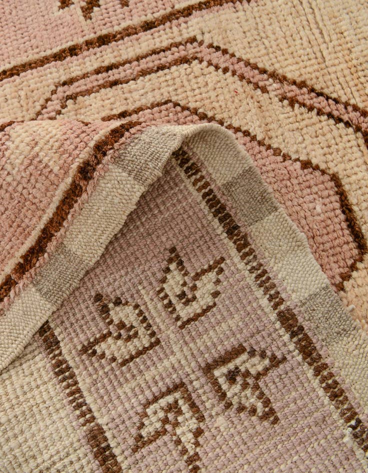 Detail image of  2' 9 x 10' 4  Hand Knotted Oushak Wool Runner Rug