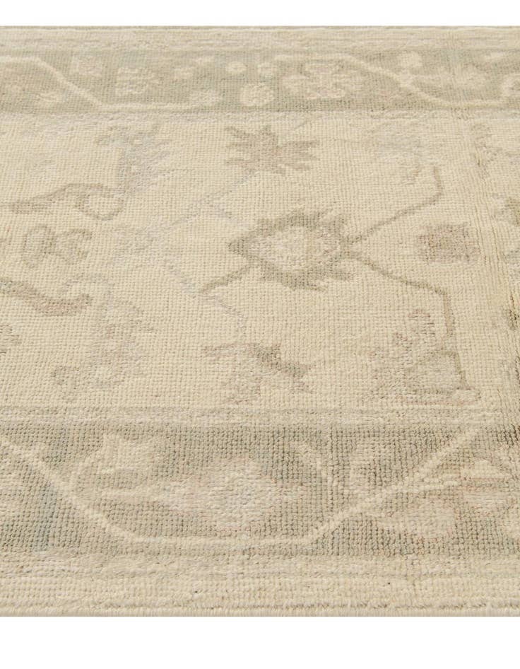 Detail image of  2' 9 x 9' 11  Hand Knotted Oushak Wool Runner Rug