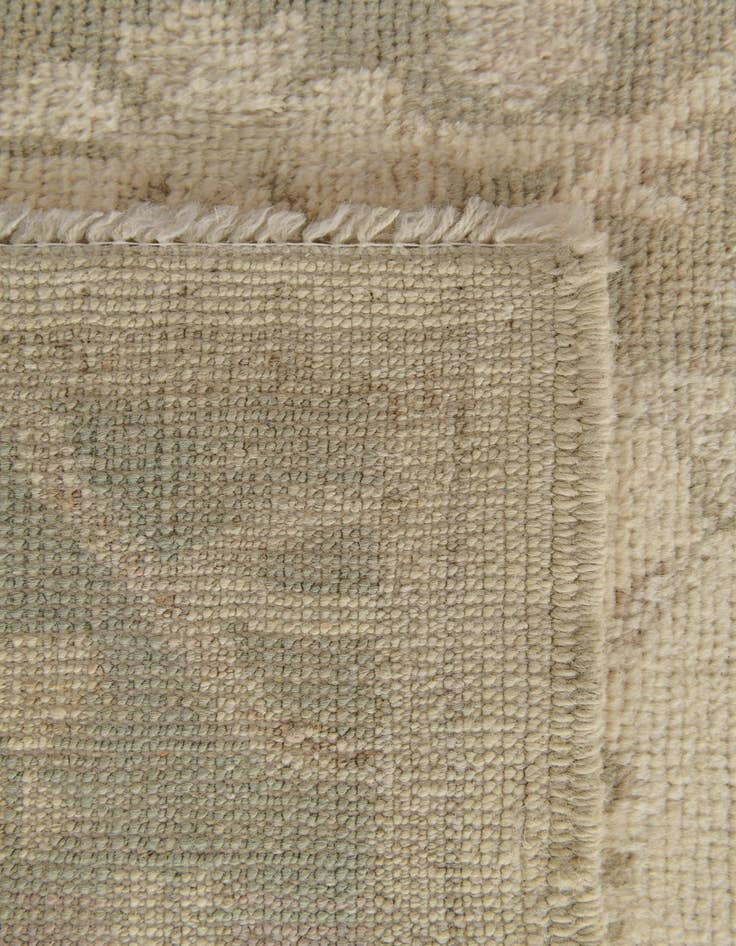 Detail image of  2' 9 x 9' 11  Hand Knotted Oushak Wool Runner Rug