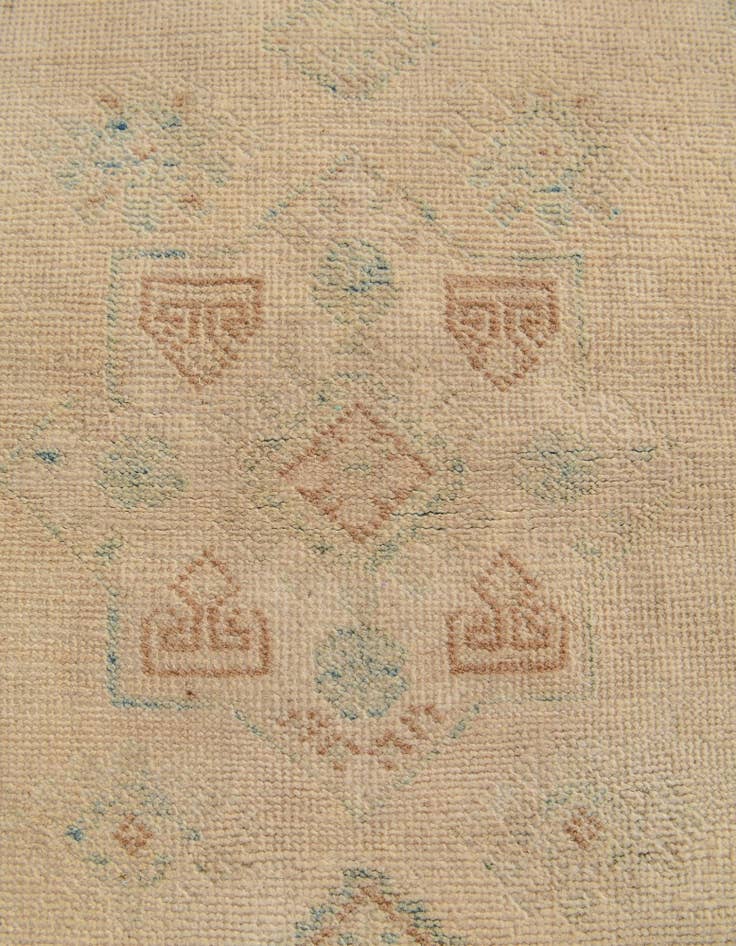 Detail image of  2' 1 x 5' 10  Hand Knotted Oushak Wool Runner Rug