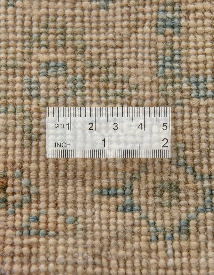 Detail image of  2' 1 x 5' 10  Hand Knotted Oushak Wool Runner Rug