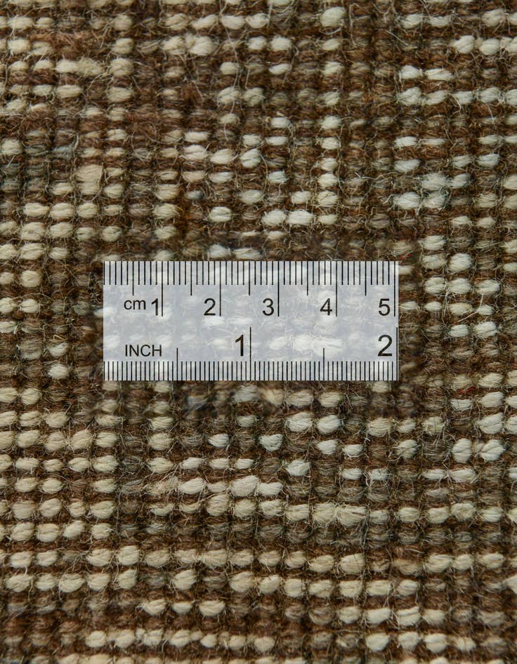 Detail image of  2' 5 x 8' 1  Hand Knotted Oushak Wool Runner Rug