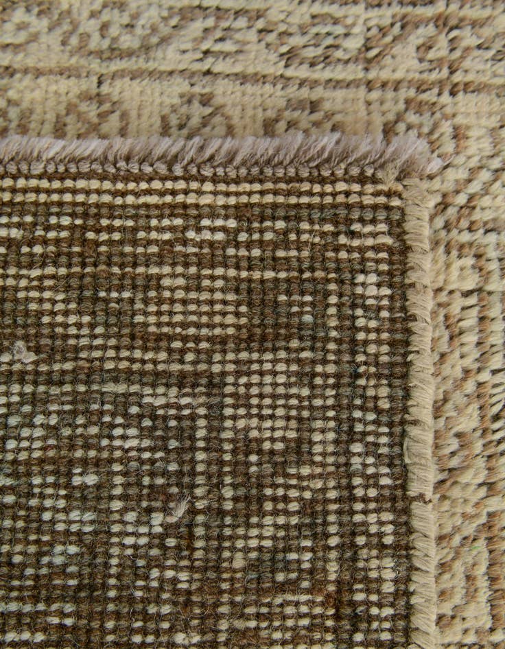 Detail image of  2' 5 x 8' 1  Hand Knotted Oushak Wool Runner Rug