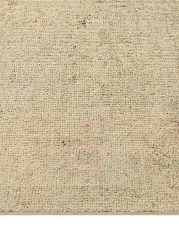 Detail image of  2' 7 x 19' Oushak Wool Runner Rug