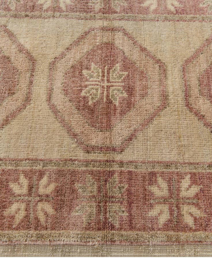 Detail image of  2' 9 x 10'  Hand Knotted Oushak Wool Runner Rug