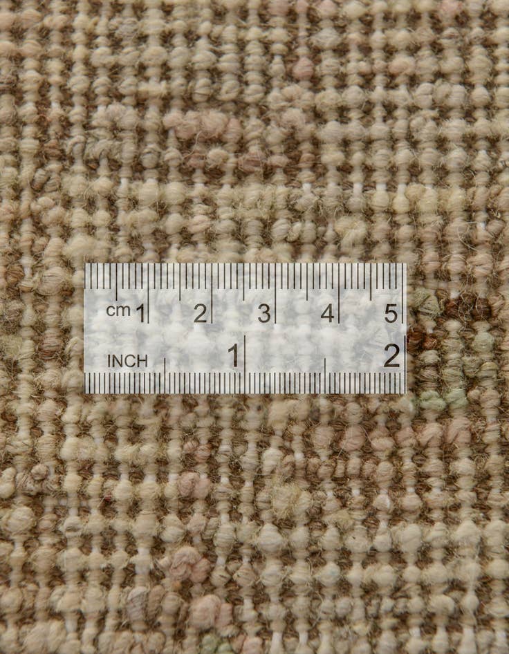 Detail image of  2' 6 x 18' 10  Hand Knotted Oushak Wool Runner Rug