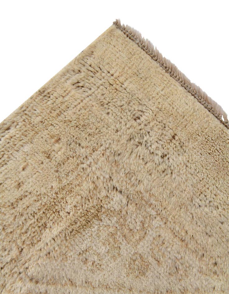 Detail image of  2' 5 x 12' 9  Hand Knotted Oushak Wool Runner Rug