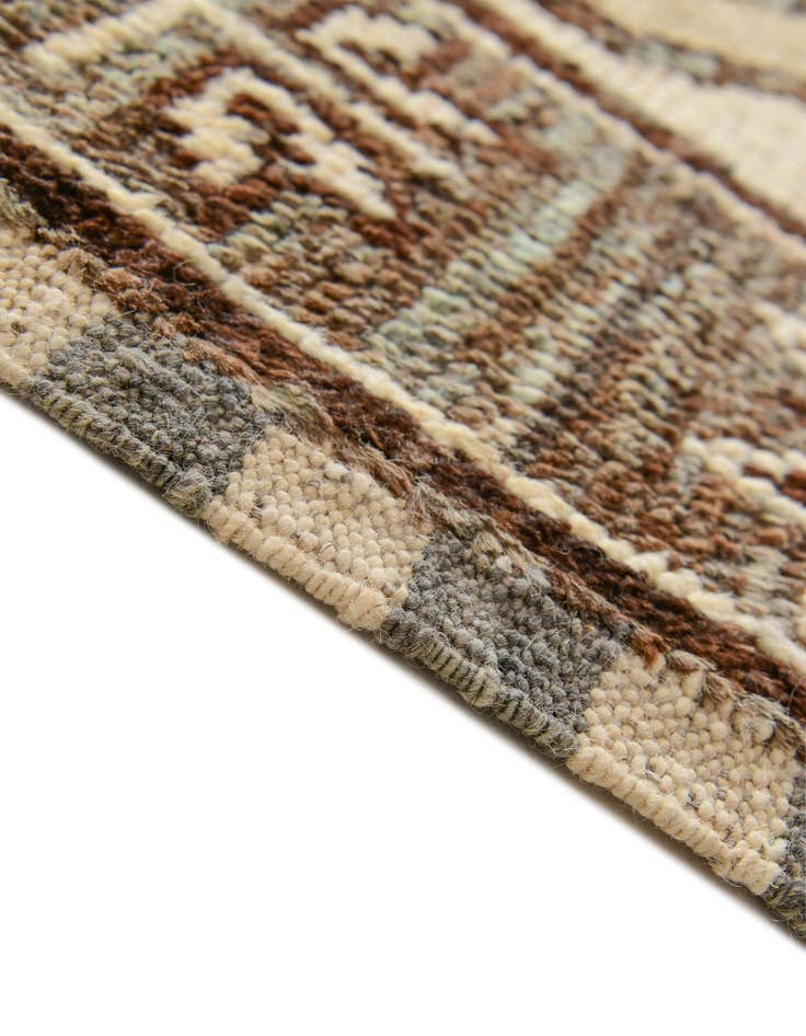 Detail image of  2' 9 x 9' 8  Hand Knotted Oushak Wool Runner Rug