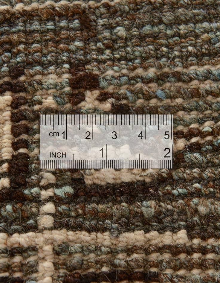 Detail image of  2' 9 x 9' 8  Hand Knotted Oushak Wool Runner Rug