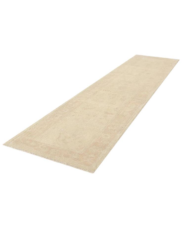 Detail image of  2' 9 x 12'  Hand Knotted Oushak Wool Runner Rug