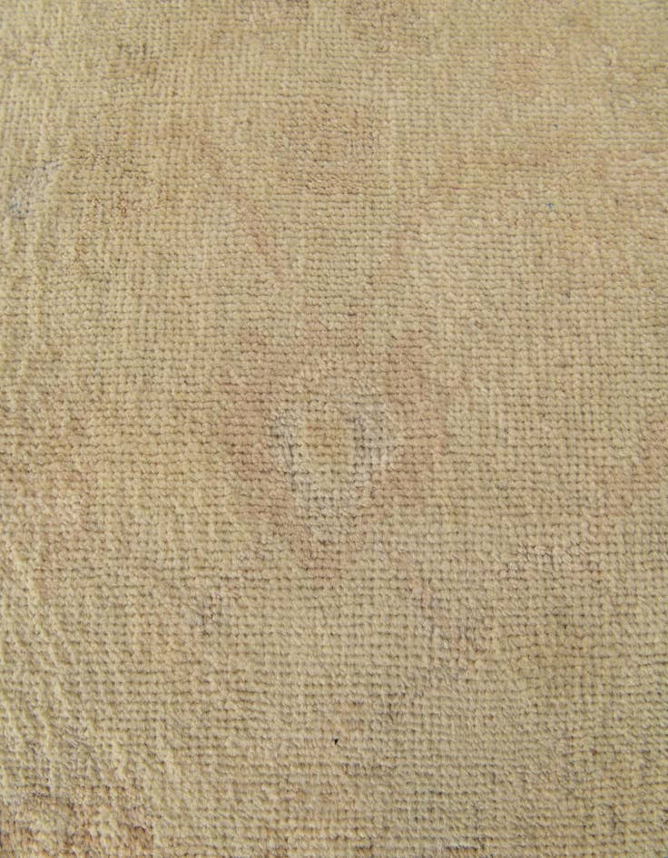 Detail image of  2' 9 x 12'  Hand Knotted Oushak Wool Runner Rug