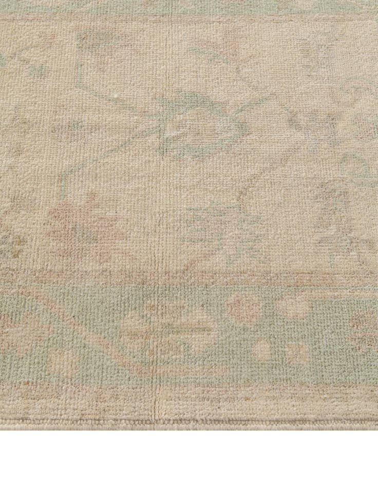 Detail image of  2' 9 x 11' 8  Hand Knotted Oushak Wool Runner Rug