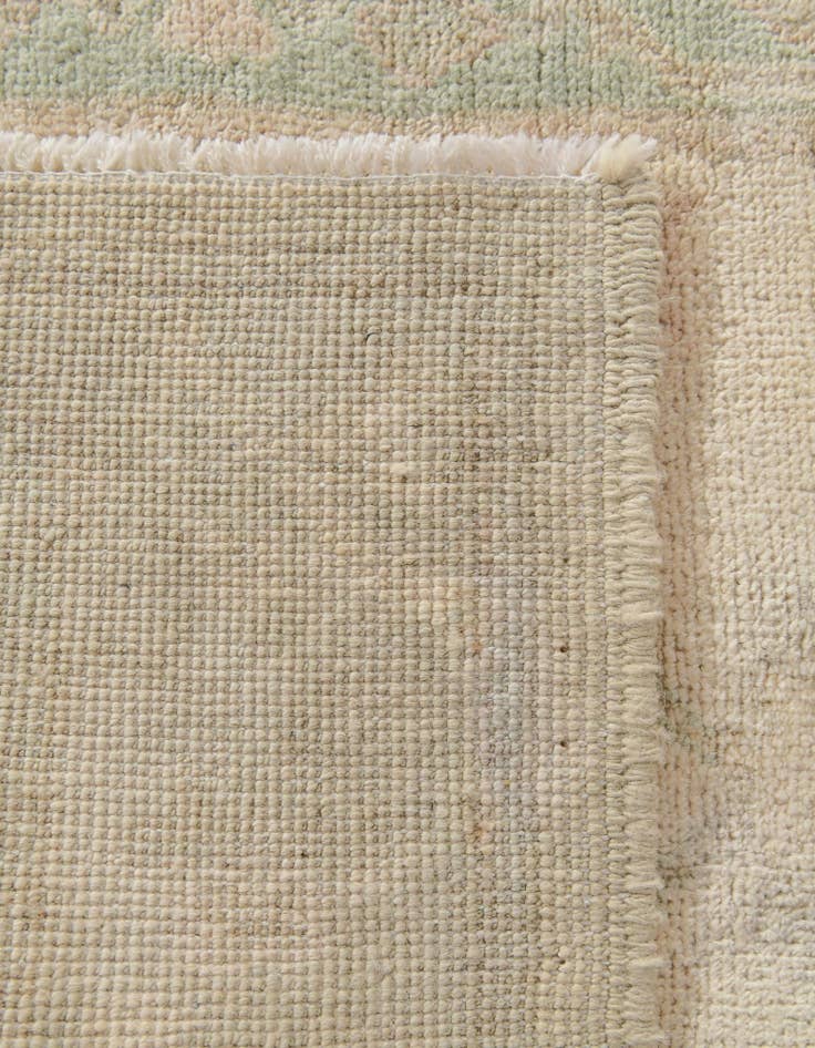 Detail image of  2' 9 x 11' 8  Hand Knotted Oushak Wool Runner Rug