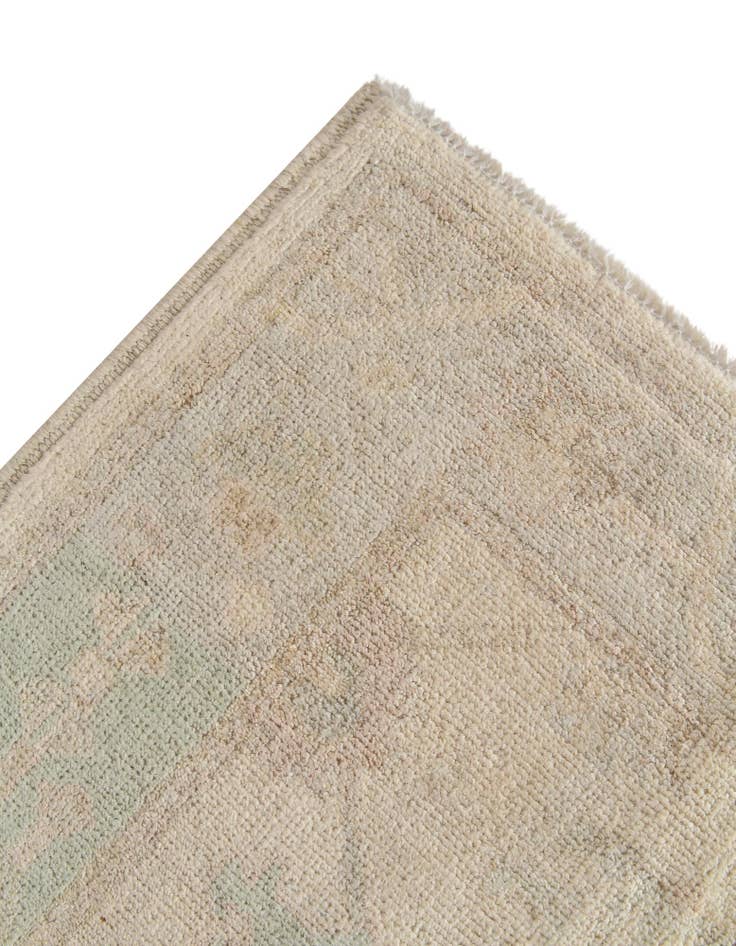 Detail image of  2' 9 x 11' 8  Hand Knotted Oushak Wool Runner Rug