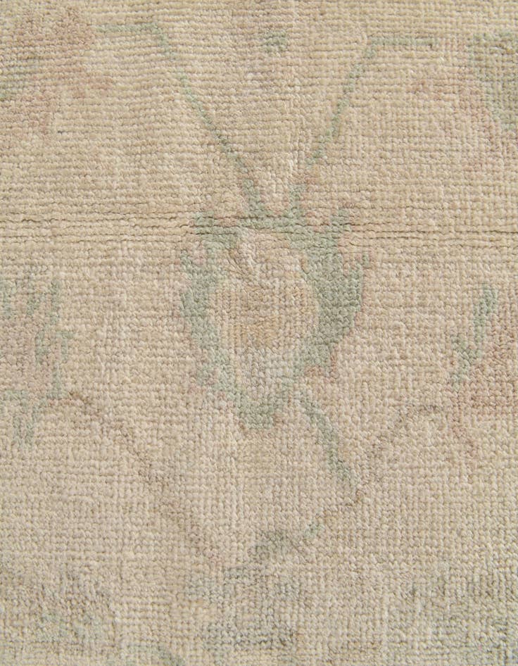 Detail image of  2' 9 x 11' 8  Hand Knotted Oushak Wool Runner Rug