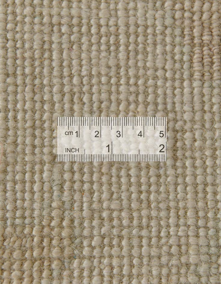 Detail image of 2' 8 x 11' 8 Hand Knotted Oushak Wool Runner Rug