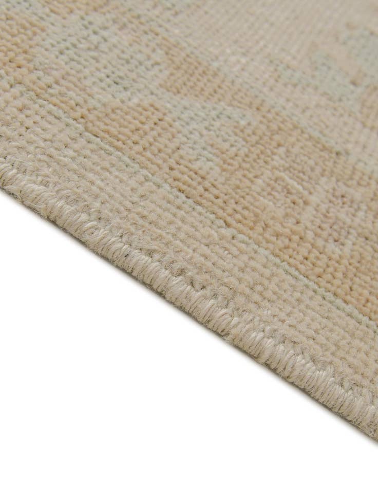 Detail image of 2' 8 x 11' 8 Hand Knotted Oushak Wool Runner Rug