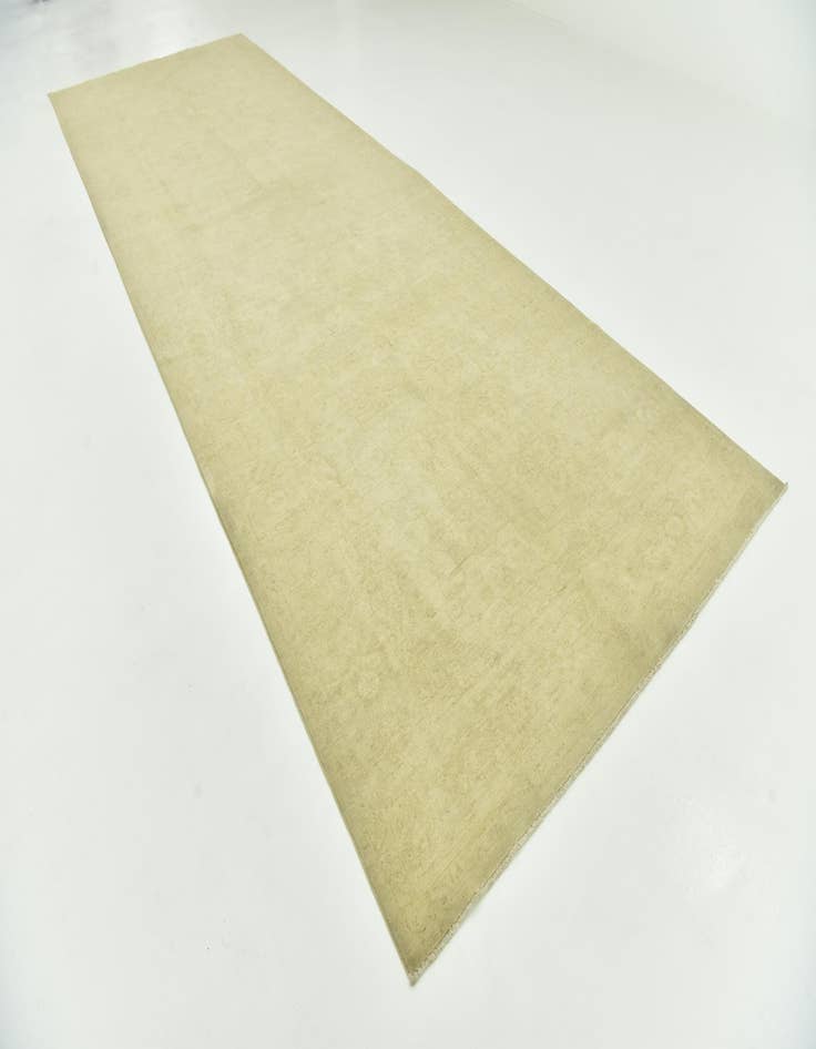 Detail image of  6' 5 x 19'  Hand Knotted Over-Dyed Ziegler Runner Rug