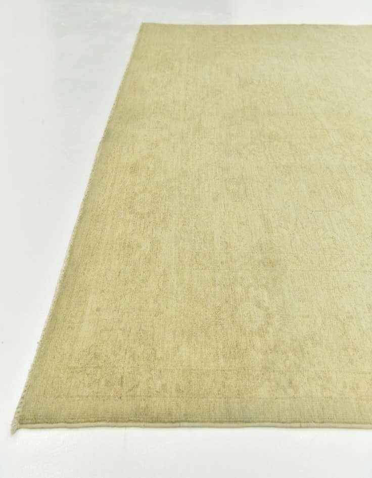 Detail image of  6' 5 x 19'  Hand Knotted Over-Dyed Ziegler Runner Rug