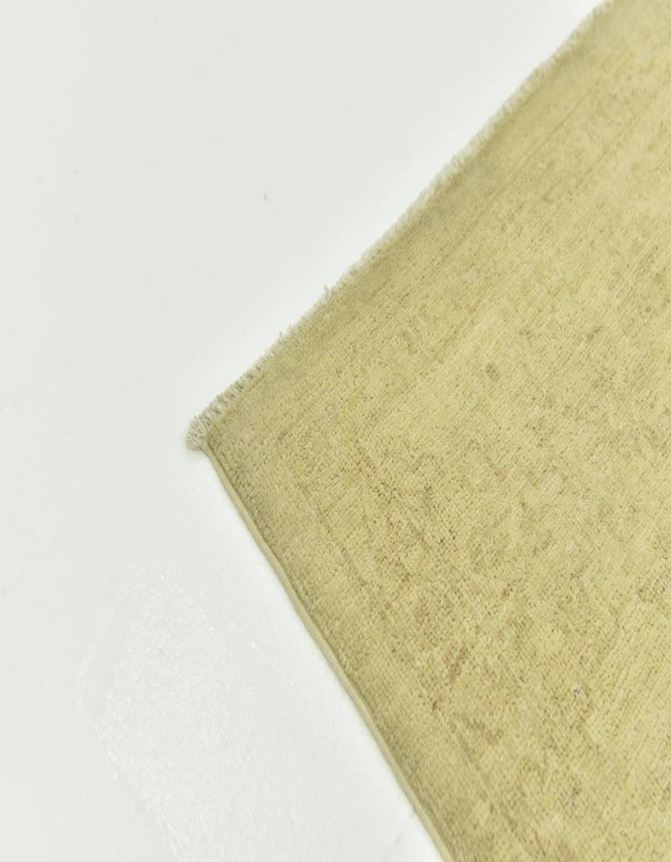 Detail image of  6' 5 x 19'  Hand Knotted Over-Dyed Ziegler Runner Rug