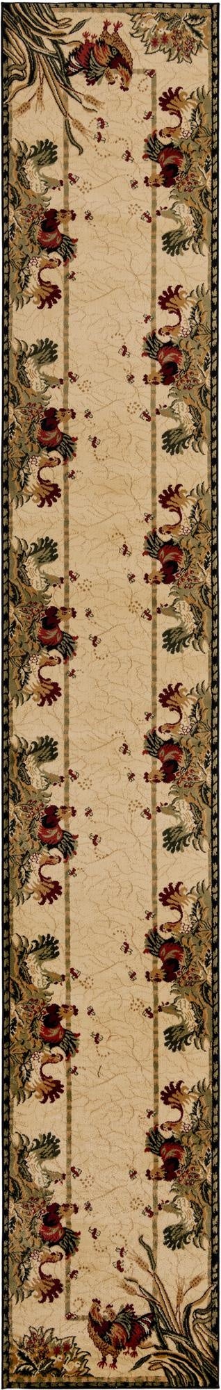  3' x 19' 8 Pastoral Runner Rug