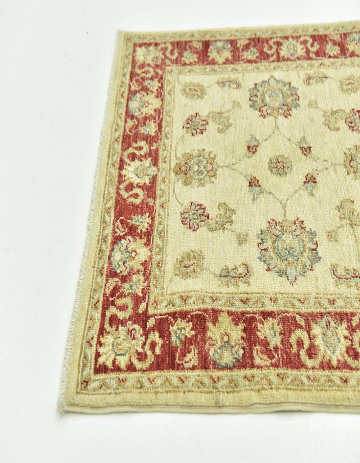 Detail image of  2' 6 x 9' 7  Hand Knotted Peshawar Ziegler Runner Rug