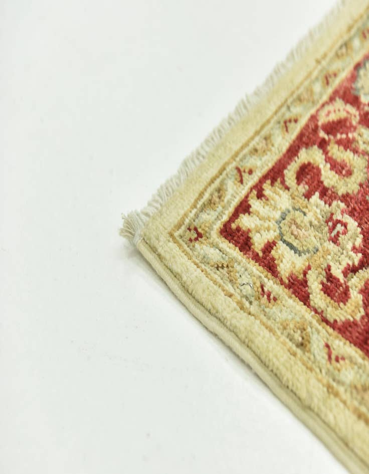 Detail image of  2' 6 x 9' 7  Hand Knotted Peshawar Ziegler Runner Rug