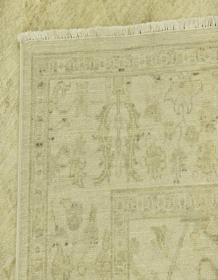 Detail image of  4' 9 x 14' 10  Hand Knotted Peshawar Ziegler Runner Rug