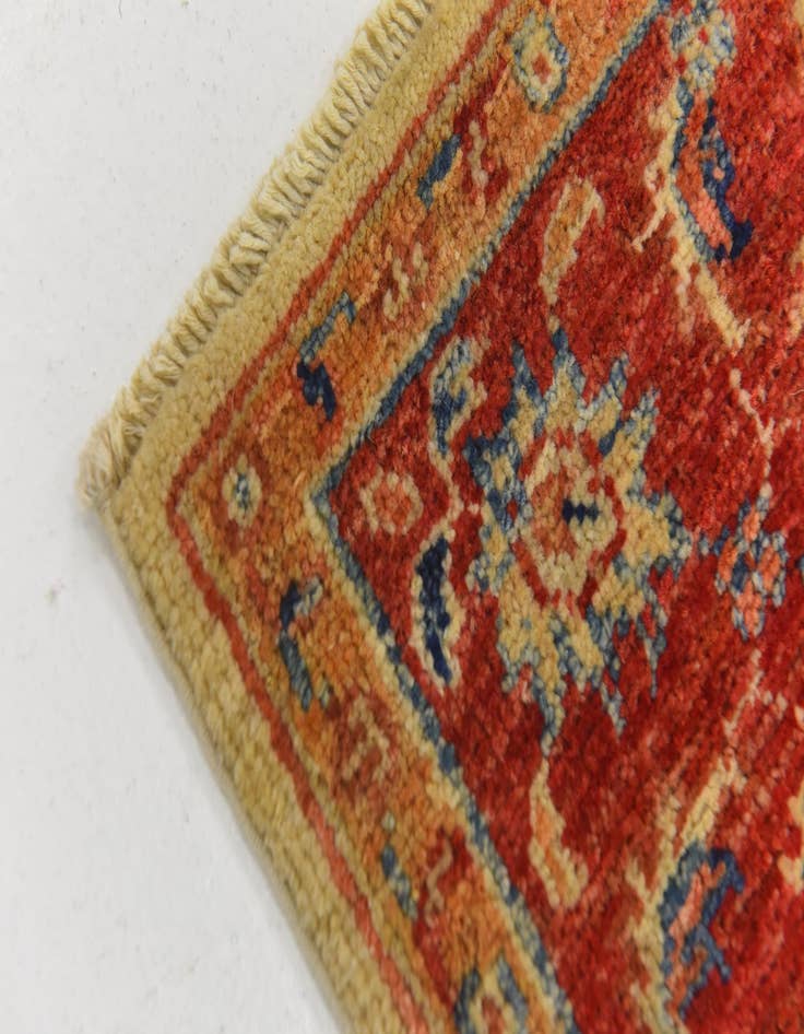 Detail image of  2' 6 x 8' 7  Hand Knotted Peshawar Ziegler Runner Rug