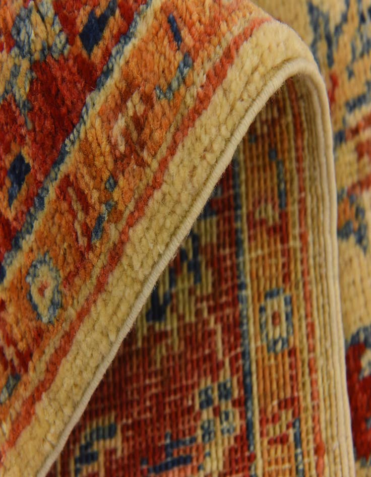 Detail image of  2' 6 x 8' 7  Hand Knotted Peshawar Ziegler Runner Rug