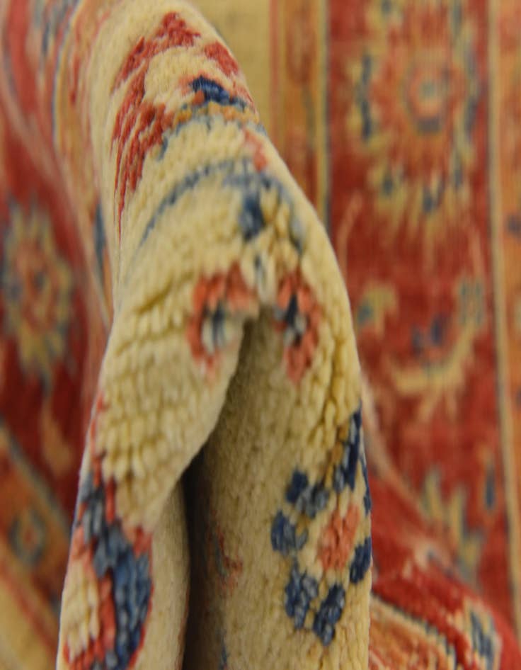 Detail image of  2' 6 x 8' 7  Hand Knotted Peshawar Ziegler Runner Rug