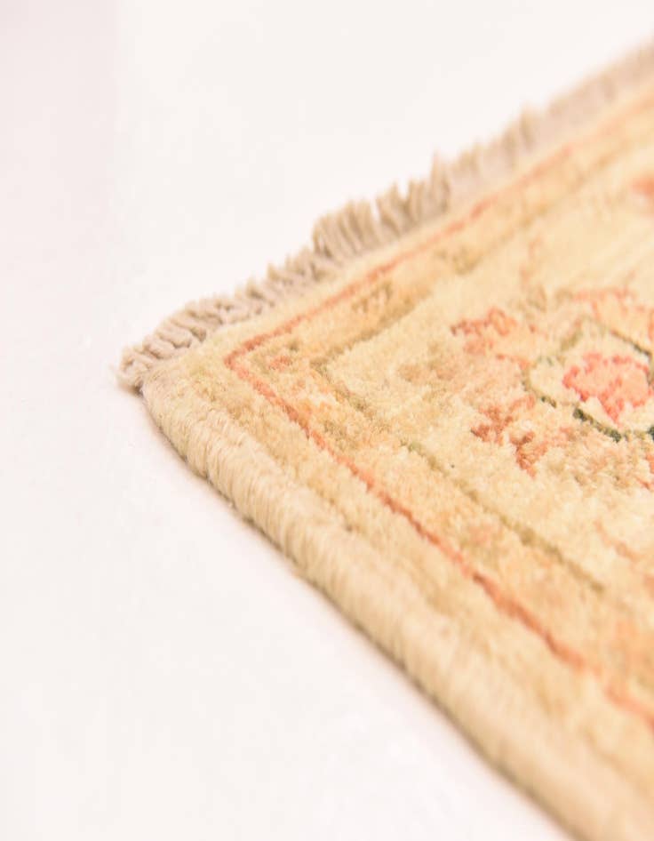 Detail image of  2' 9 x 9' 9  Hand Knotted Peshawar Ziegler Runner Rug