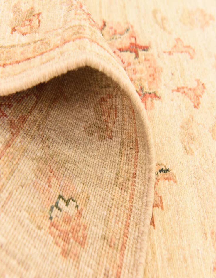 Detail image of  2' 9 x 9' 9  Hand Knotted Peshawar Ziegler Runner Rug