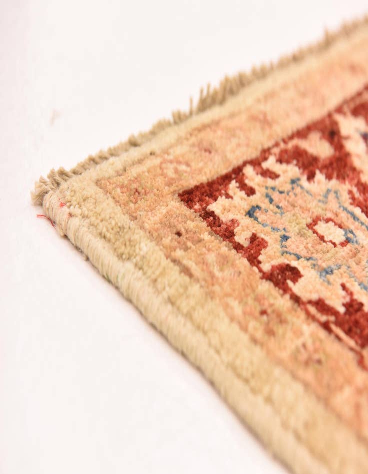 Detail image of  2' 9 x 9' 8  Hand Knotted Peshawar Ziegler Runner Rug