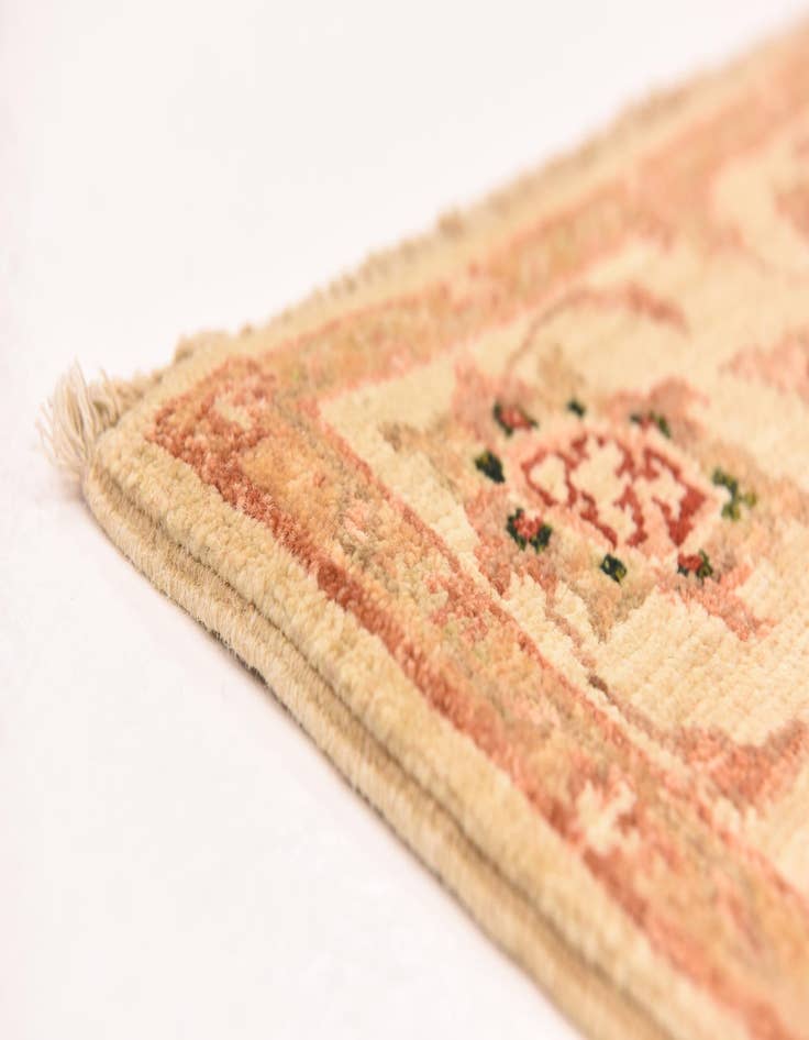 Detail image of  2' 10 x 9' 9  Hand Knotted Peshawar Ziegler Runner Rug