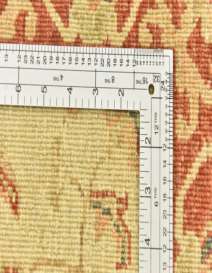 Detail image of  2' 8 x 9' 7  Hand Knotted Peshawar Ziegler Runner Rug