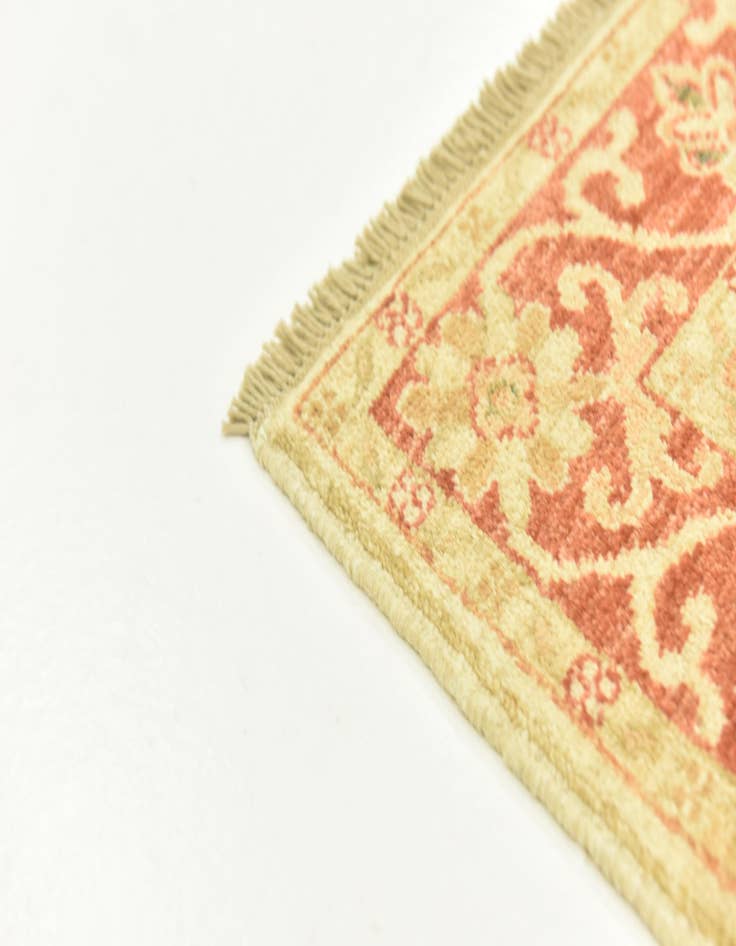 Detail image of  2' 8 x 9' 7  Hand Knotted Peshawar Ziegler Runner Rug