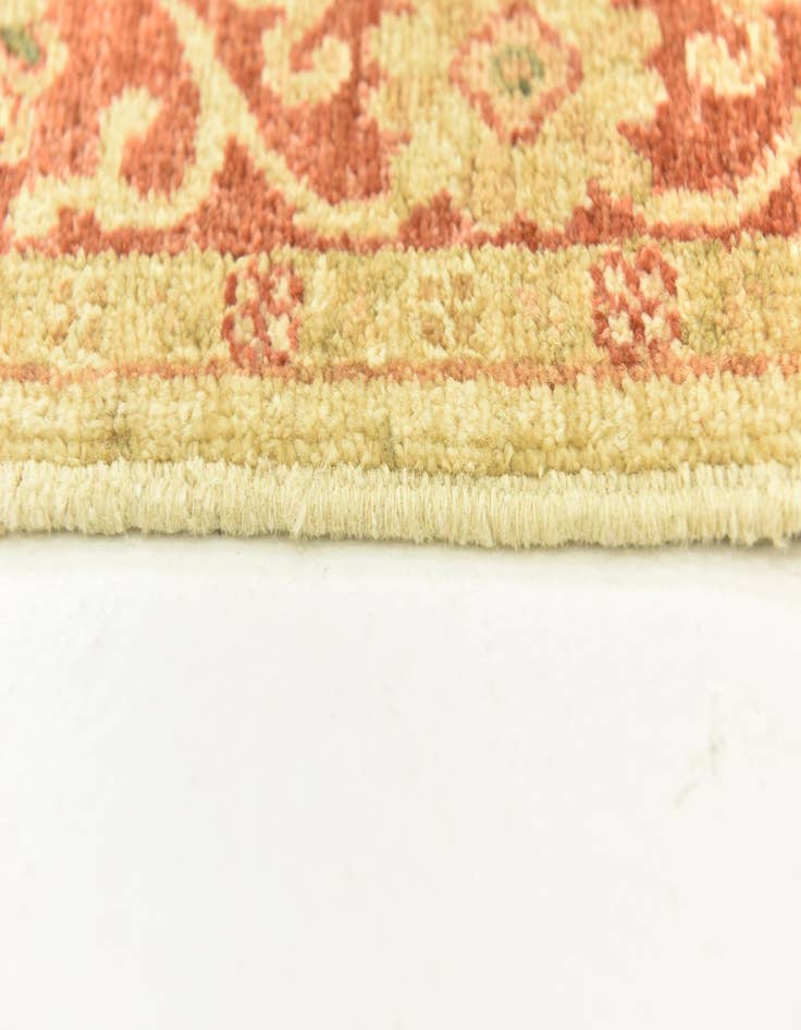 Detail image of  2' 8 x 9' 7  Hand Knotted Peshawar Ziegler Runner Rug