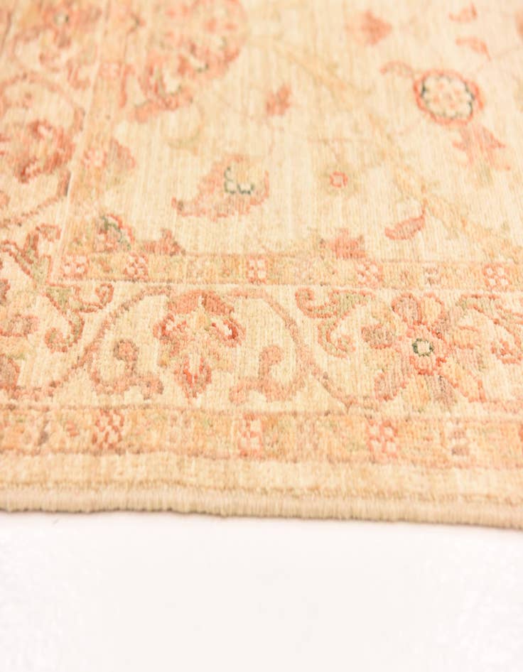 Detail image of  2' 10 x 9' 7  Hand Knotted Peshawar Ziegler Runner Rug