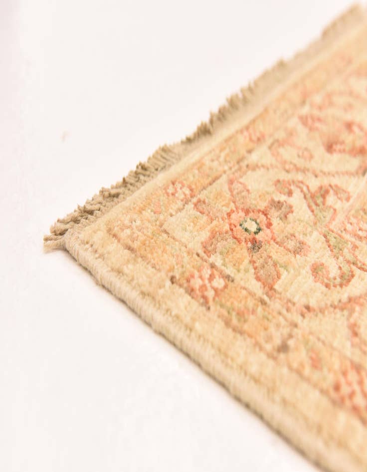 Detail image of  2' 10 x 9' 7  Hand Knotted Peshawar Ziegler Runner Rug