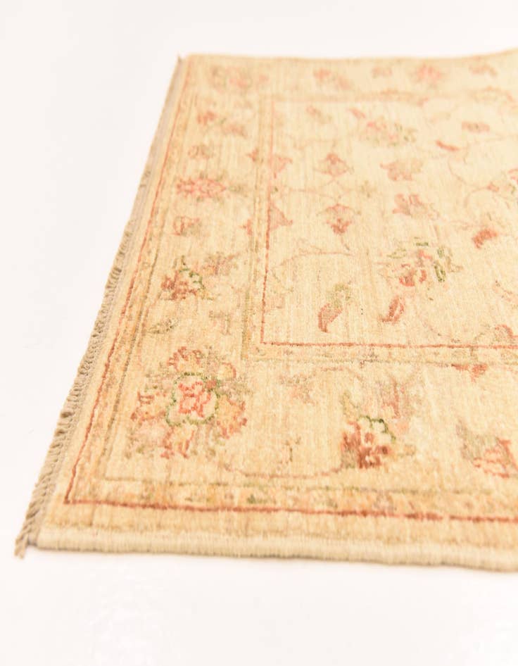 Detail image of  3' x 9' 10  Hand Knotted Peshawar Ziegler Runner Rug