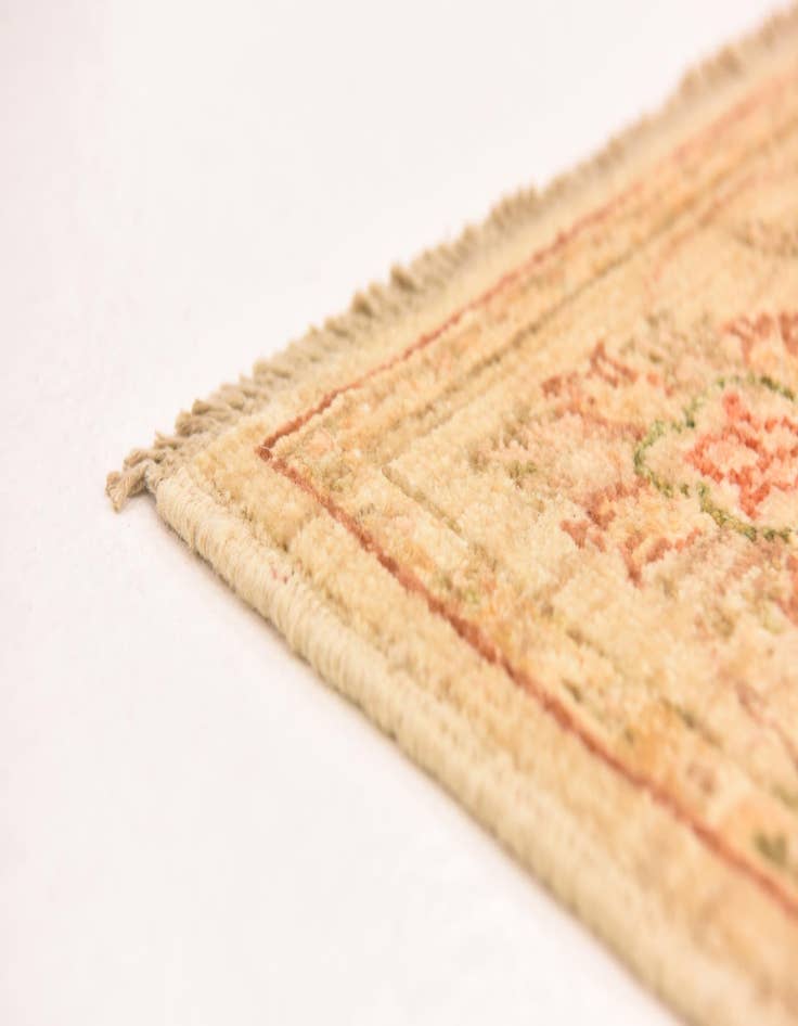 Detail image of  3' x 9' 10  Hand Knotted Peshawar Ziegler Runner Rug