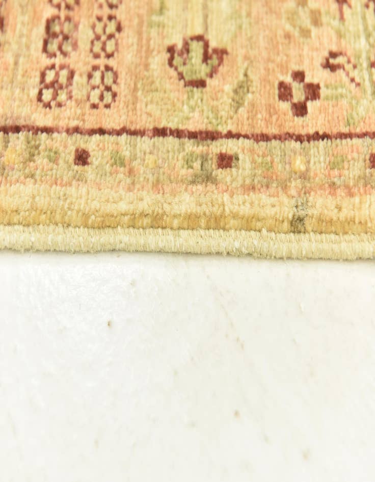 Detail image of  2' 7 x 9' 6  Hand Knotted Peshawar Ziegler Runner Rug