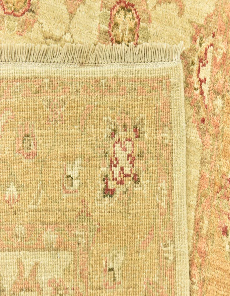 Detail image of  2' 10 x 9' 9  Hand Knotted Peshawar Ziegler Runner Rug