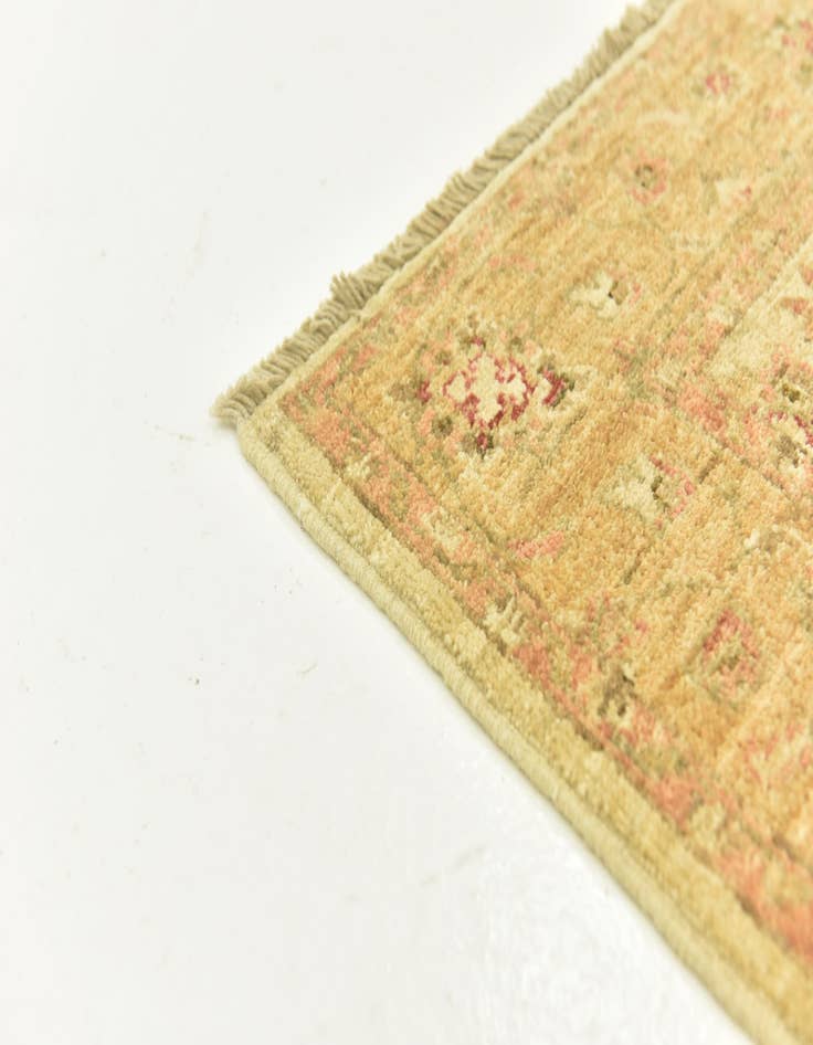 Detail image of  2' 10 x 9' 9  Hand Knotted Peshawar Ziegler Runner Rug