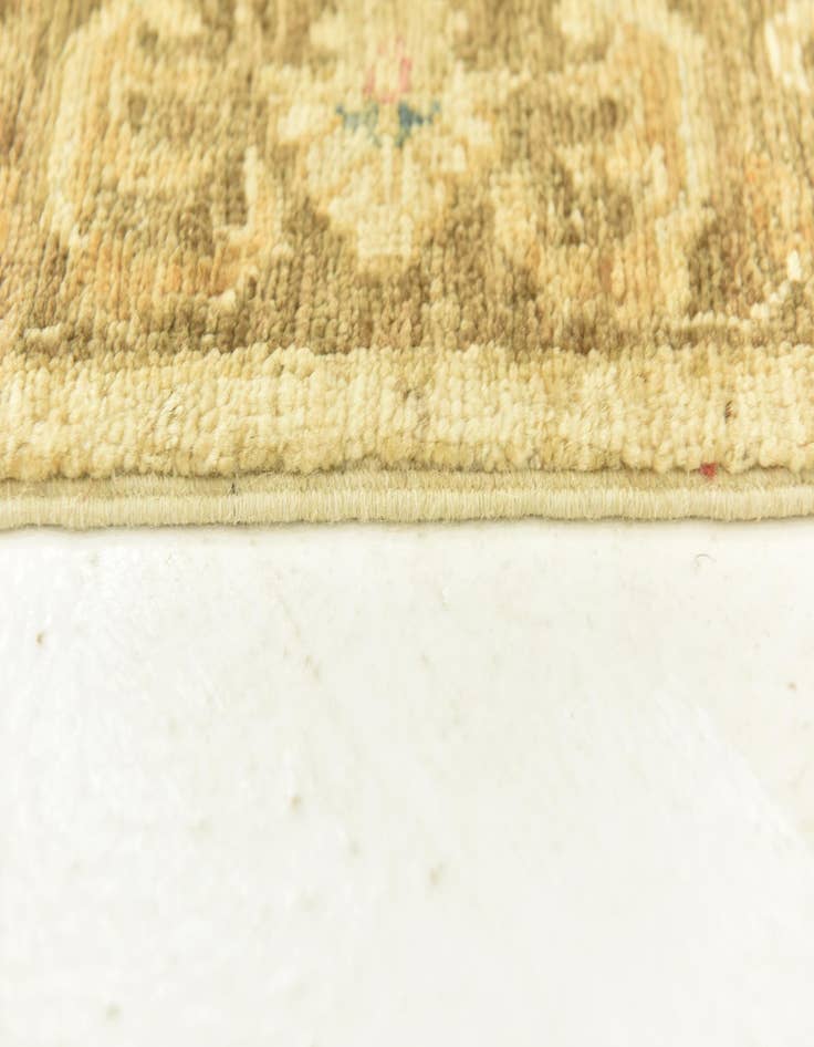 Detail image of  2' 6 x 9' 9  Hand Knotted Peshawar Ziegler Runner Rug