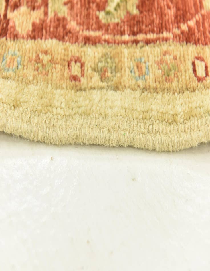 Detail image of  3' x 9' 7  Hand Knotted Peshawar Ziegler Runner Rug